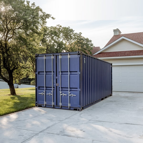 our residential storage containers are designed to be weatherproof to protect your belongings